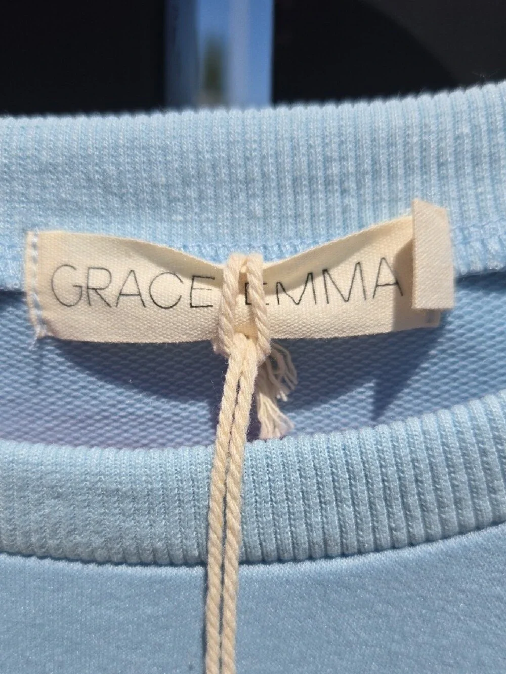 Grace + Emma light blue
